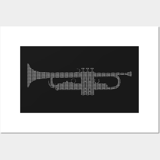 Trumpet Wall Art by Dawn Anthes